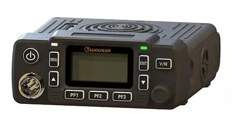 Wouxun KG-M80 mobiele VHF transceiver 25 watt met handmicrofoon en montagebeugel voor 136-174 MHz communicatie
