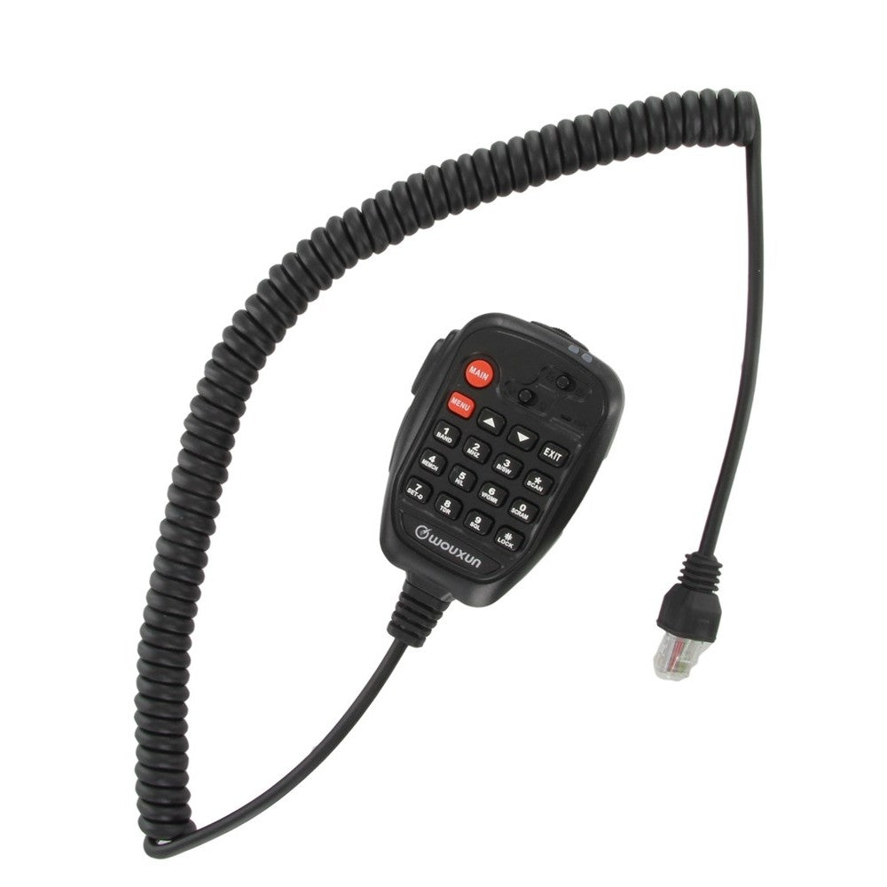Handmicrofoon met toetsenbord van de Wouxun KG-UV980P quad band transceiver
