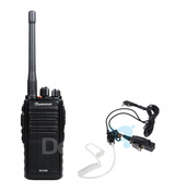 Wouxun KG-D26 PMR446 portofoon met een KEP-26K oortje met airtube
