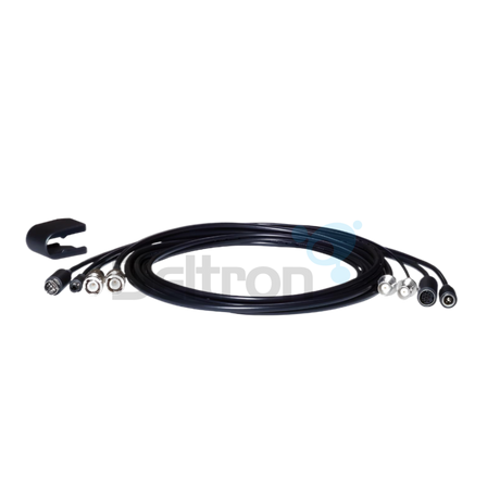 Yaesu SCU-66 en SCU-66L verlengkabels om de frontunit van de FTX-1 Field en de optionele Yaesu SPA-1M 50W RF-versterker te scheiden