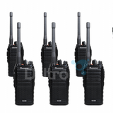 Zes Wouxun KG-D26 PMR446 portofoons