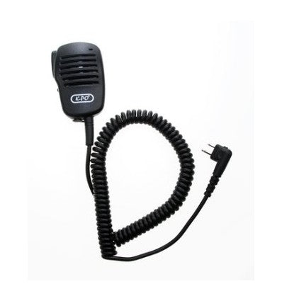 KPO KEP-115-M1 speaker microfoon met haakse 2-pin Motorola M1 norm aansluiting