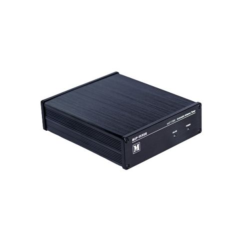 Boven aanzicht van de mAT-Y200 antenne tuner voor Yaesu transceivers