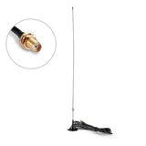 Moonraker MRM-100S mobiele 2m en 70cm magneetvoet antenne met SMA-Female aansluiting aan de meegeleverde coaxkabel