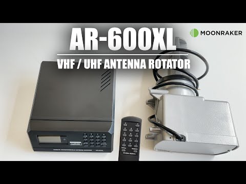Video over Sharman 600XL antenne rotor met 12 geheugens voor VHF en UHF antennes