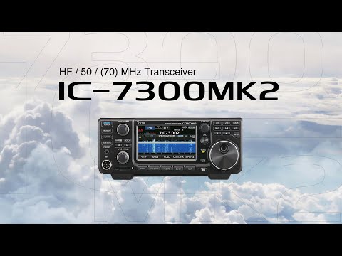 Introductie video van de nieuwe Icom IC=7300MK2 HF/50/(50)MHz  transceiver