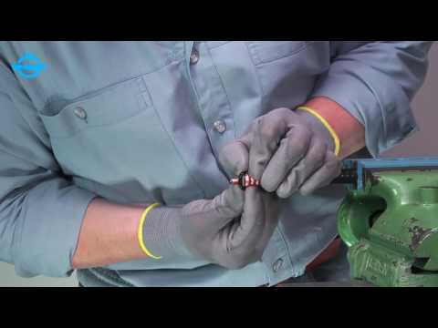 Installatie instructies voor het monteren van de Spinner Multifit N-Male connector voor LF1/2" coaxkabel