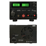 Voor en achterkant van de Sadelta SPS-3036D elektronische voeding 